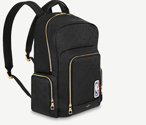 ルイヴィトン モノグラムエンボスの牛革バックパック M57972