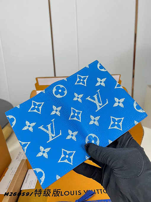 ルイヴィトン プリント牛革財布 M26059