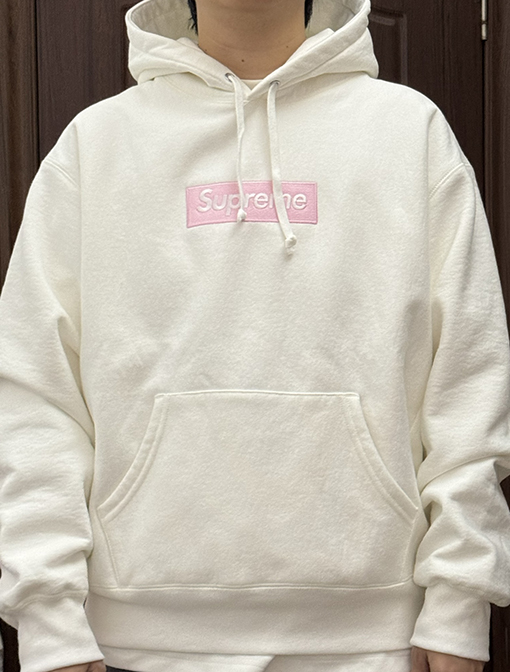 シュプリーム Supreme BOX LOGO HOODED SWEATSHIRT 刺繍ロゴパーカー
