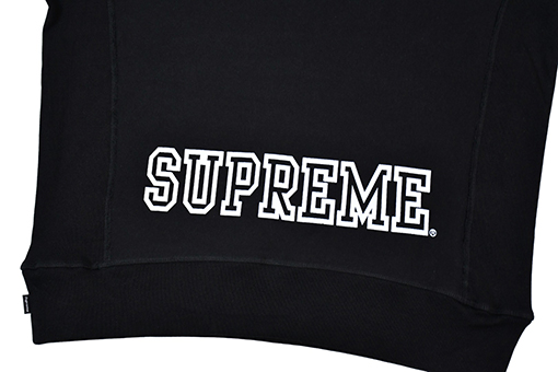 シュプリームコピー Supreme Collegiate Sleeve Hooded レタープリントパーカートシャツ