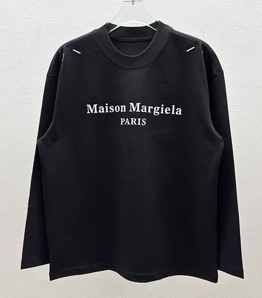 マルタンマルジェラ Maison Margiela MM6 レターデジタルダイレクトプリント長袖シャツ
