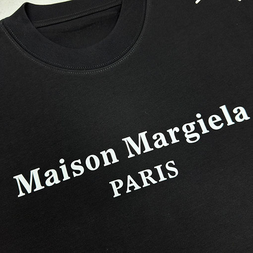 マルタンマルジェラ Maison Margiela MM6 レターデジタルダイレクトプリント長袖シャツ
