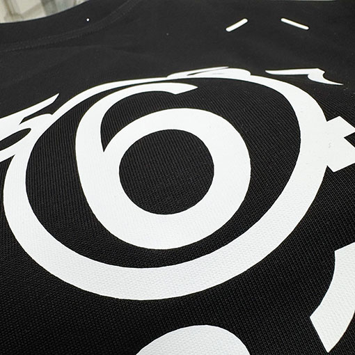 マルタンマルジェラ Maison Margiela MM6 レターデジタルダイレクトプリント長袖シャツ