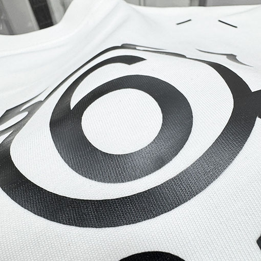 マルタンマルジェラ Maison Margiela MM6 レターデジタルダイレクトプリント長袖シャツ