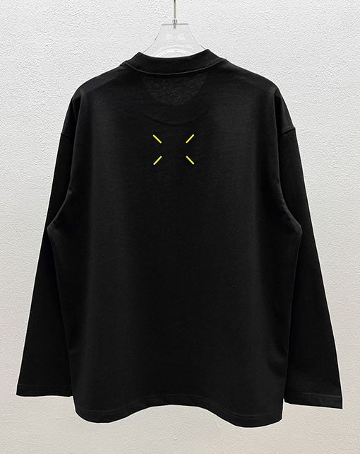 マルタンマルジェラ Maison Margiela MM6 新しいデジタルエレメントシリコン長袖ベースレイヤー