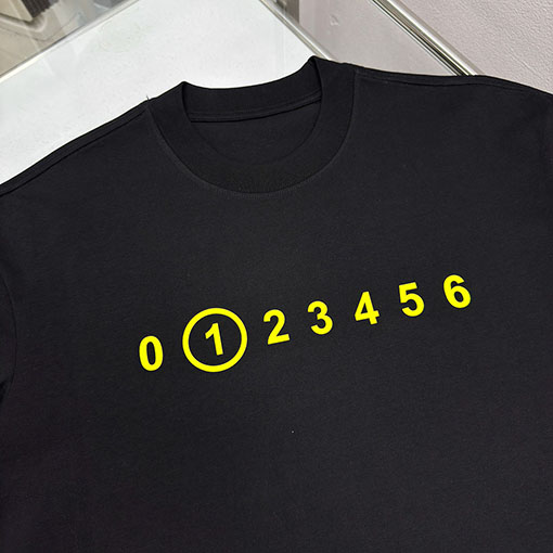 マルタンマルジェラ Maison Margiela MM6 新しいデジタルエレメントシリコン長袖ベースレイヤー