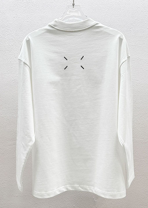 マルタンマルジェラ Maison Margiela MM6 新しいデジタルエレメントシリコン長袖ベースレイヤー