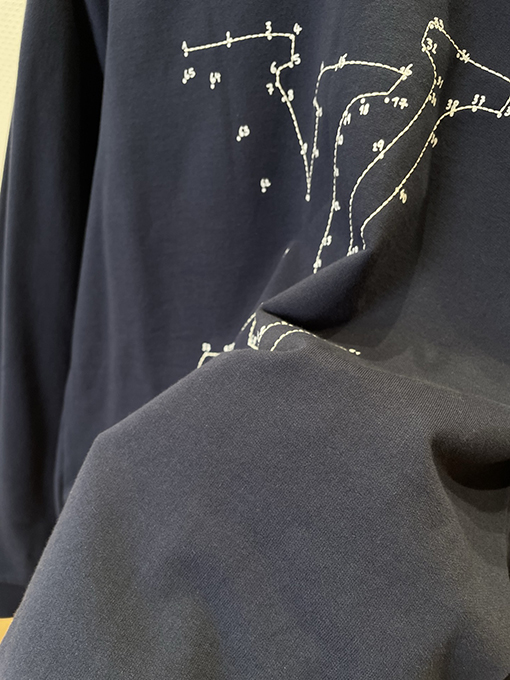 ルイヴィトンコピー LV レタージャカード刺繍クルーネックスウェットシャツ