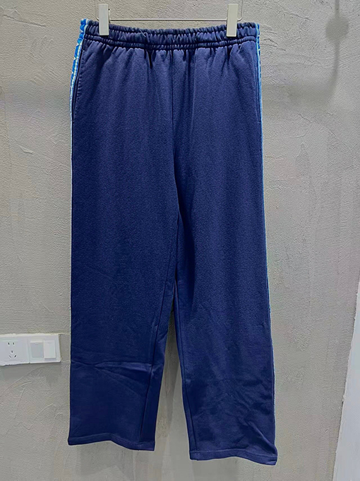 バレンシアガスーパーコピー Balenciaga Stripe Baggy ゆったりとしたカジュアルパンツ