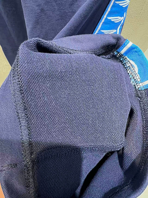 バレンシアガスーパーコピー Balenciaga Stripe Baggy ゆったりとしたカジュアルパンツ