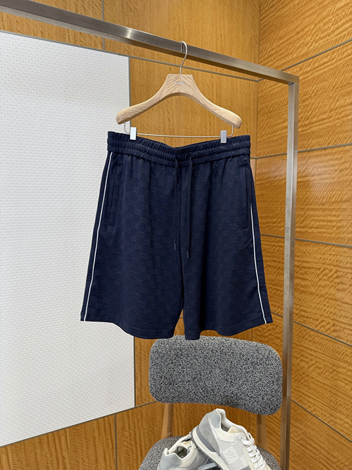 グッチ ダブルG柄ドローストリングカジュアルショーツ