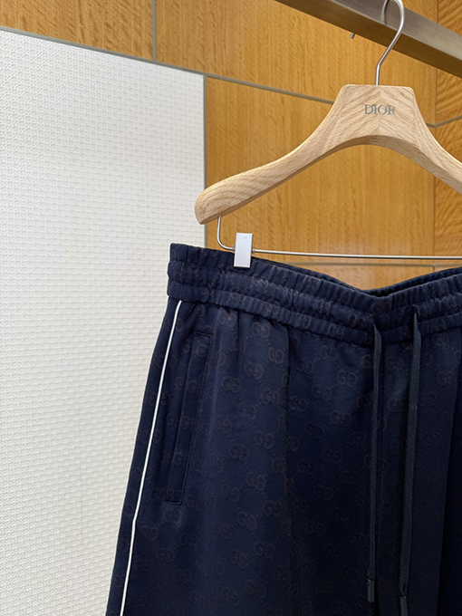 グッチ ダブルG柄ドローストリングカジュアルショーツ