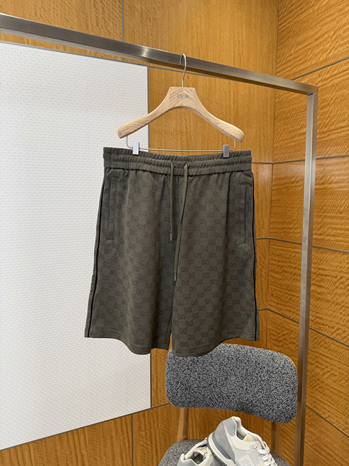 グッチ ダブルG柄ドローストリングカジュアルショーツ