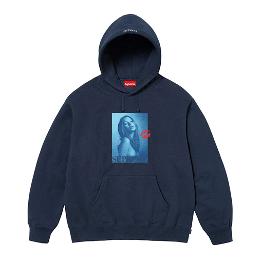 シュプリームスーパーコピー Supreme Kate Moss Hooded ケイトモスのポートレートパーカー