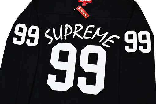 シュプリーム Supreme L/S Football Top 99 プリント長袖シャツ