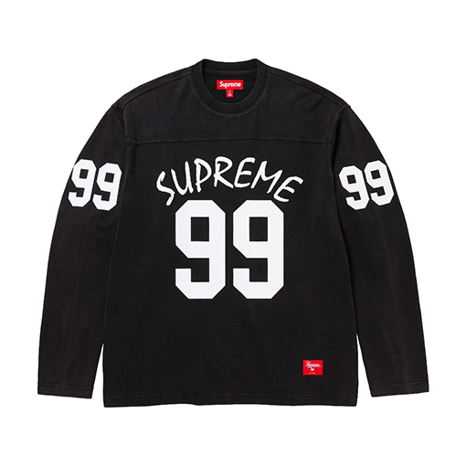 シュプリーム Supreme L/S Football Top 99 プリント長袖シャツ