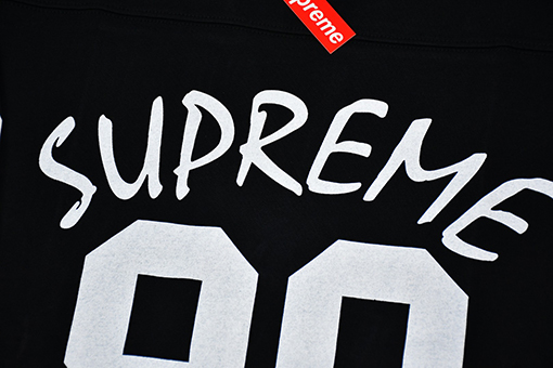 シュプリーム Supreme L/S Football Top 99 プリント長袖シャツ