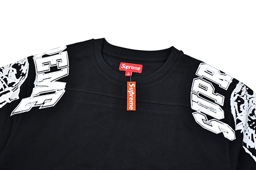 シュプリーム Supreme Mascot Football Top 66 タイガーヘッドプリント長袖シャツ