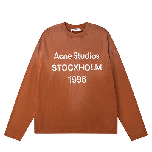 アクネストゥディオズコピー Acne Studios 1996 クラシック ディストレスト 記念長袖シャツ