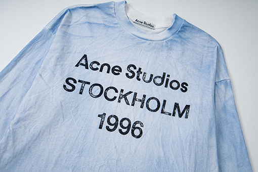 アクネストゥディオズコピー Acne Studios 1996 クラシック ディストレスト 記念長袖シャツ