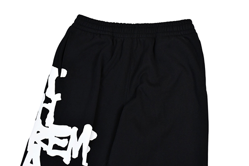 シュプリーム Supreme THRASHER 炎をテーマにした文字プリントのフリーススウェットパンツ