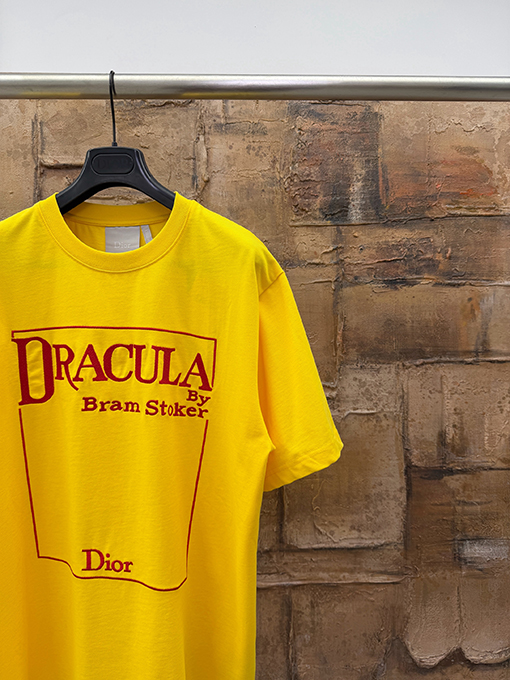 ディオールスーパーコピー DIOR 刺繍ロゴ半袖Tシャツ