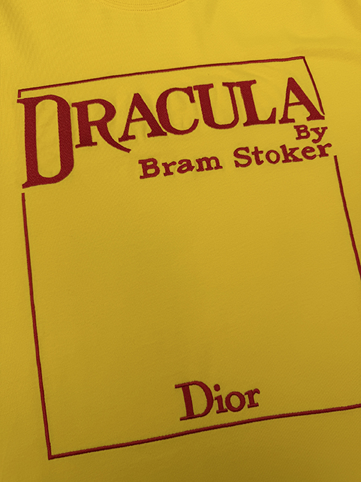 ディオールスーパーコピー DIOR 刺繍ロゴ半袖Tシャツ