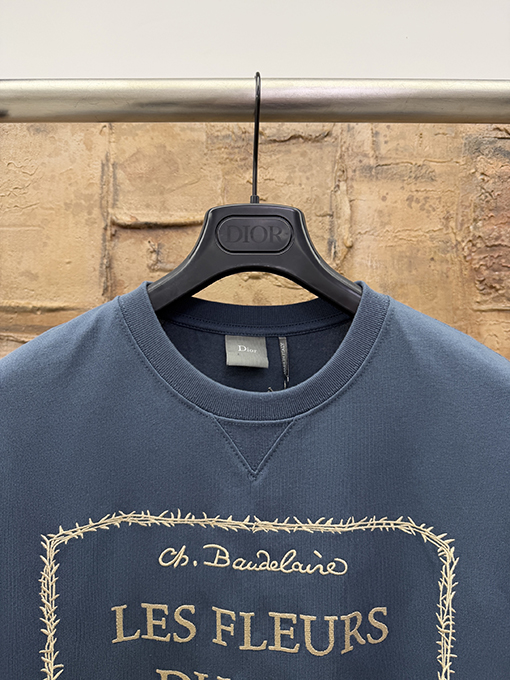 ディオール DIOR 新モデル刺繍ロゴ半袖Tシャツ