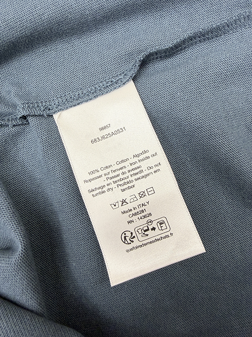 ディオール DIOR 新モデル刺繍ロゴ半袖Tシャツ