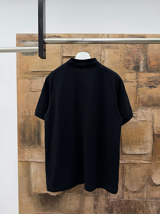 モンクレール 刺繍ロゴ半袖ポロシャツ