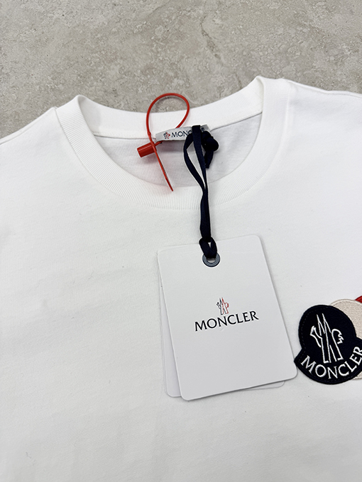 モンクレール ロゴクルーネック半袖Tシャツ