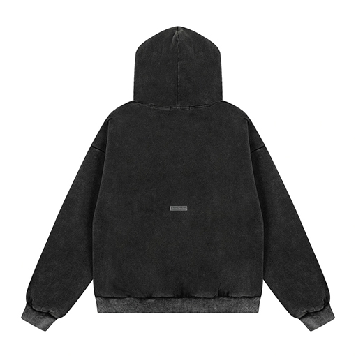 アクネストゥディオズ Acne Studios ウォッシと色褪せをしたアメリカンレトロなダメージフード付きスウェットシャツ