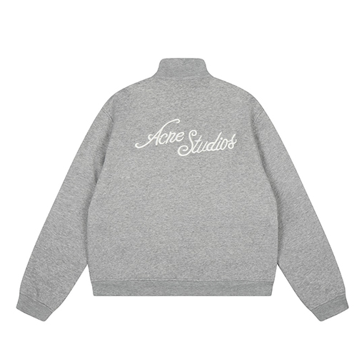 アクネストゥディオズコピー Acne Studios 背中に刺繍ロゴジッパージャケット