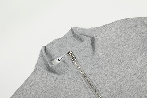 アクネストゥディオズコピー Acne Studios 背中に刺繍ロゴジッパージャケット