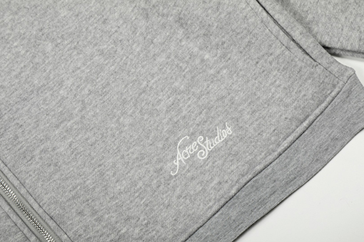 アクネストゥディオズコピー Acne Studios 背中に刺繍ロゴジッパージャケット