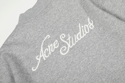 アクネストゥディオズコピー Acne Studios 背中に刺繍ロゴジッパージャケット