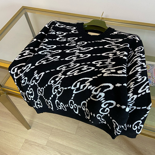 グッチスーパーコピー 新しいウェーブGGコットンニットセーター