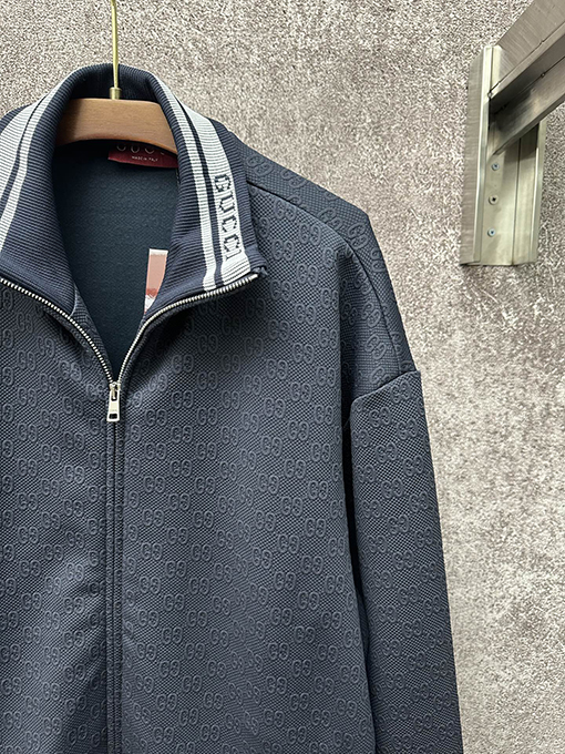 グッチコピー 新作ジャカードダブルGカジュアル長袖ジャケット