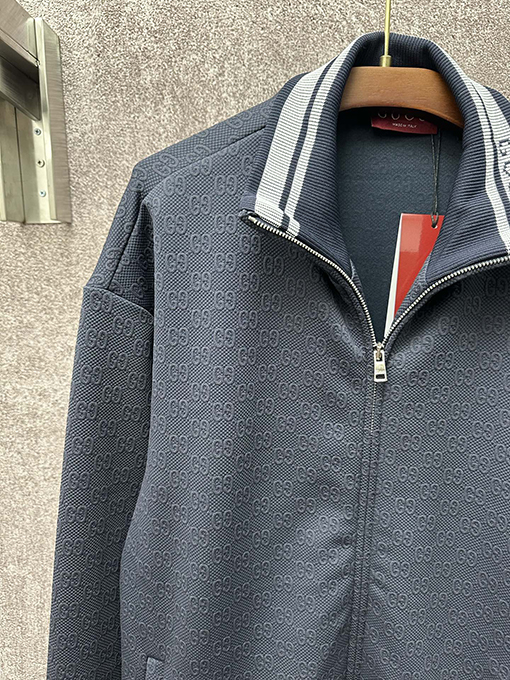 グッチコピー 新作ジャカードダブルGカジュアル長袖ジャケット