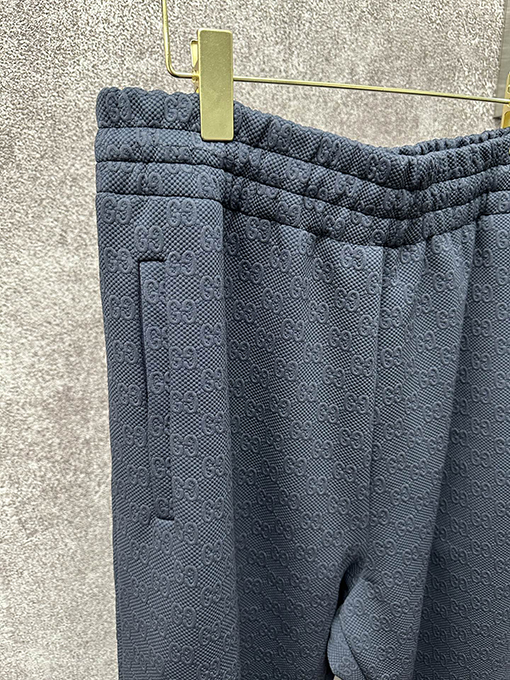 グッチ 新しいダブルGジャカードカジュアルパンツ