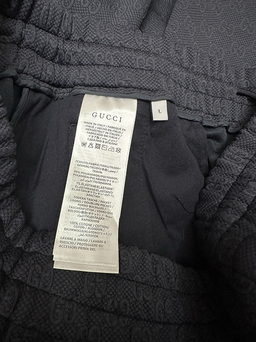 グッチ 新しいダブルGジャカードカジュアルパンツ