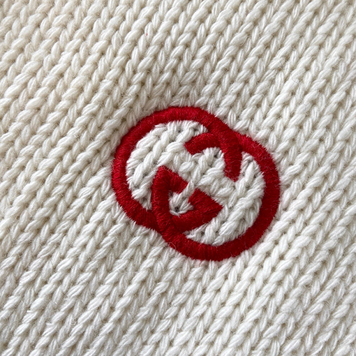 グッチスーパーコピー 装飾リボン付きウールニットカーディガン