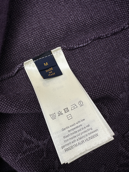 ルイヴィトン グラデーションジャカードニット半袖Tシャツ