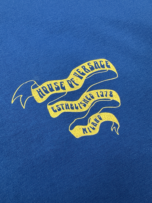 ヴェルサーチ プリント半袖Tシャツ