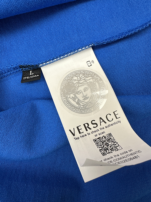 ヴェルサーチ プリント半袖Tシャツ