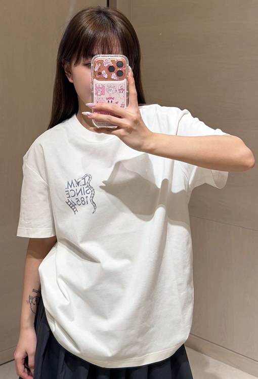 ルイヴィトンスーパーコピー チェック柄スネークプリント半袖Tシャツ