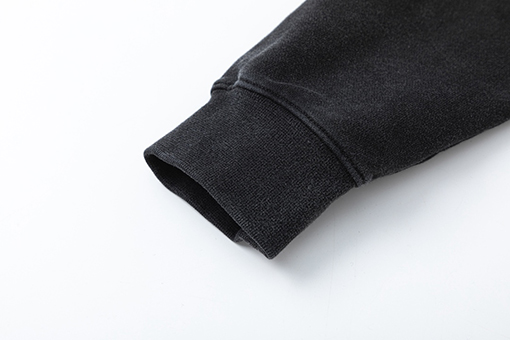 オフホワイト 新しい肖像油絵のウォッシュフード付きスウェットシャツ