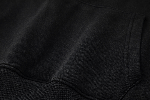 オフホワイト 新しいポートレートウォッシュのダメージフード付きスウェットシャツ