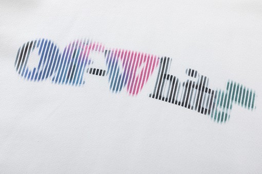 オフホワイト エンジェルエルダー ルーズフード付きスウェットシャツ