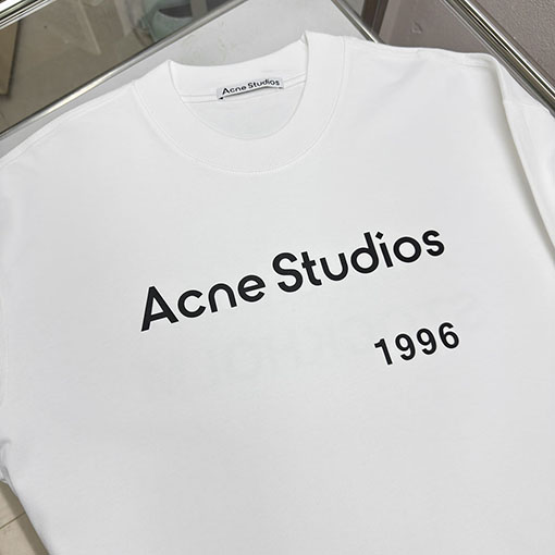 アクネストゥディオズ Acne Studios デジタルレーザーマーキング文字ロゴ長袖シャツ